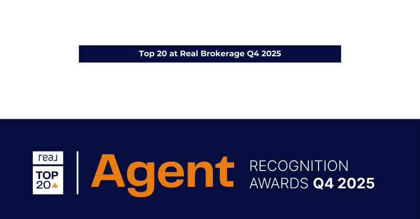 Top 20 at Real Brokerage Q4 2025 | The Charles King Group